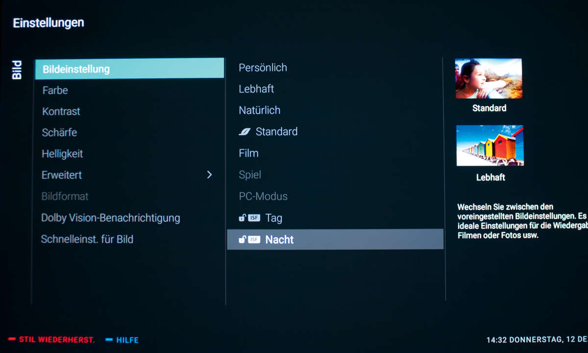 Philips 65OLED984 im Test - Screenshot 2