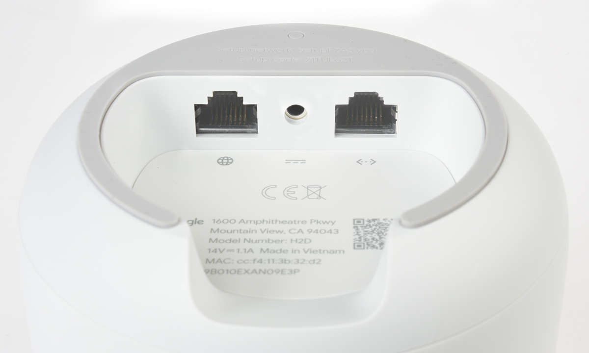 Google Nest Wi-Fi im Test - Anschlüsse