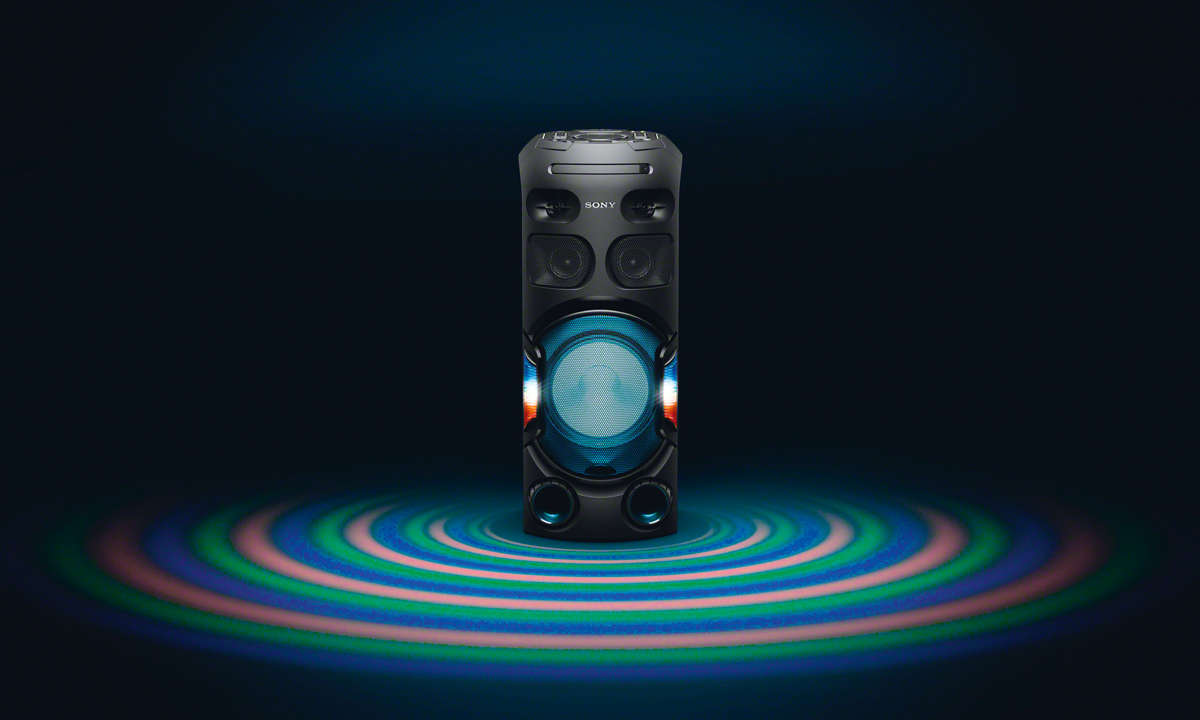 Partyboxen im Vergleichstest: Sony MHC-V42D