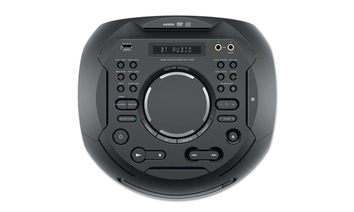Partyboxen im Vergleichstest: Sony MHC-V42D