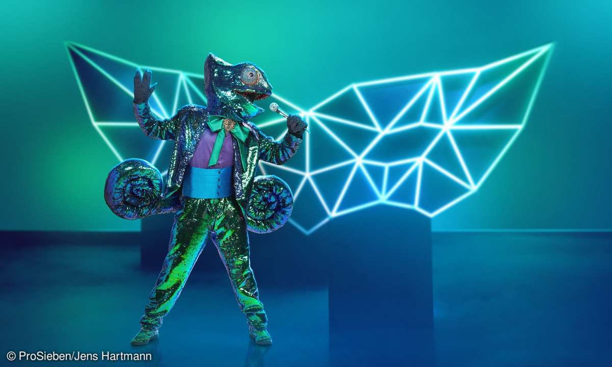 masked singer 2020 chameleon kostuem