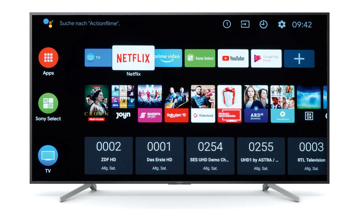Gaming am TV: Sony KD-55XG8505 im Test