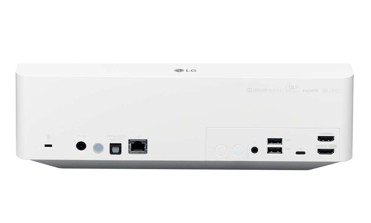 LG Largo HU70LS im Test - Anschlüsse