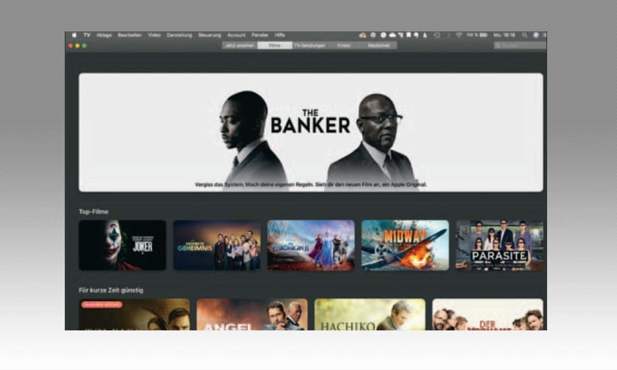 Videostreaming-Dienste im Vergleich - Screenshot Apple TV +