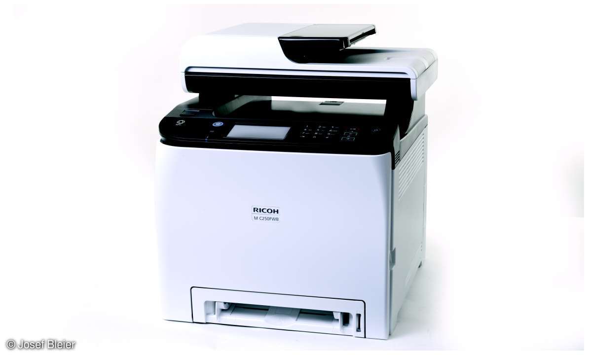 4in1 Farblaser-Multifunktionsgeräte: Ricoh M C250FWB
