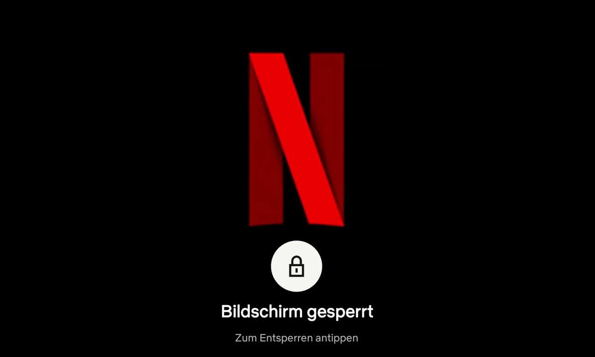 netflix app bildschirm gesperrt