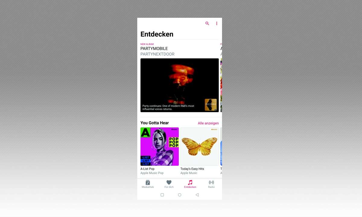 Musikstreaming-Dienste im Vergleich: Apple Music