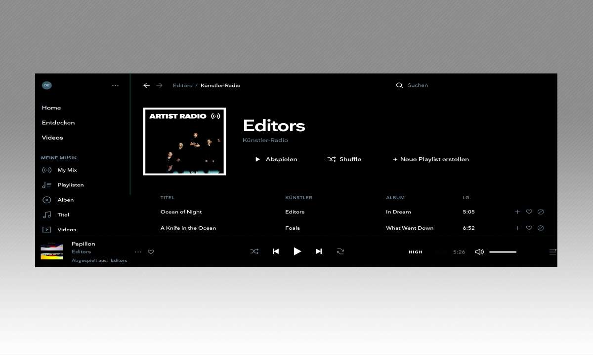 Musikstreaming-Dienste im Vergleich: Tidal
