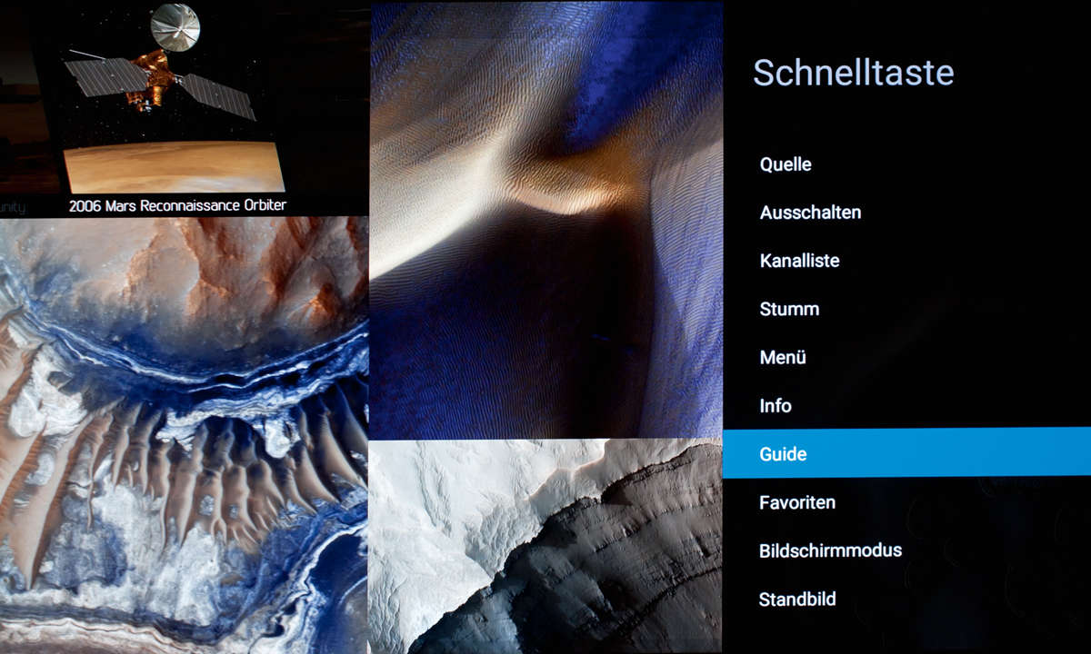 METZ BLUE 65DS9A62A im Test: Screenshot Tools
