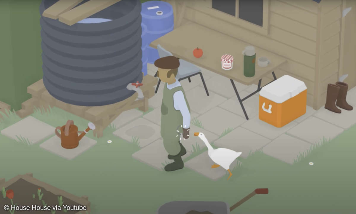 Untitled Goose Game Screenshot