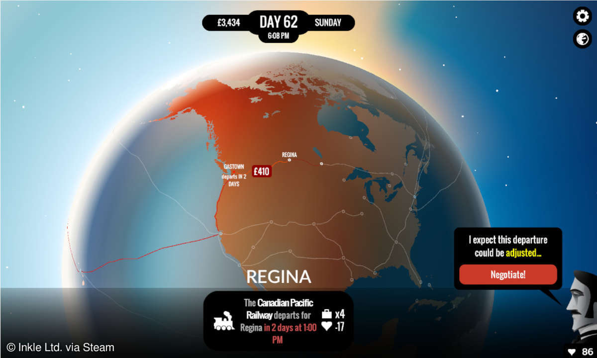 80 Days Screenshot