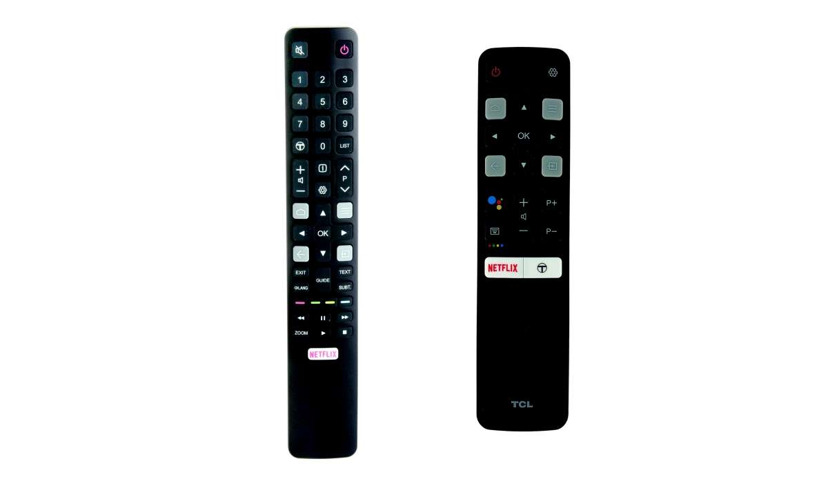 TCL 55EP680 im Test- Fernbedienungen