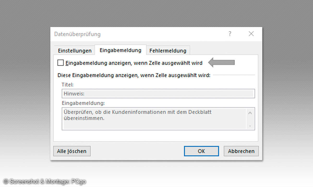 Excel-Funktionen: 6. Wie kann ich Informationen ausblenden?