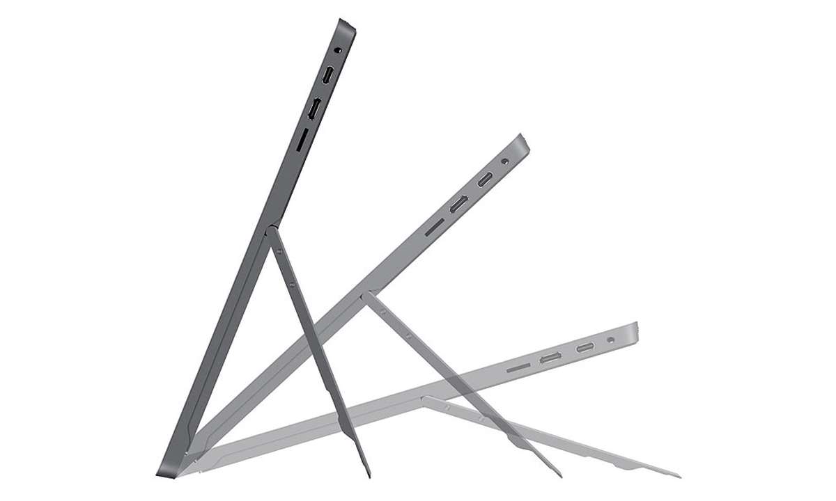 auvisio Tragbarer Monitor - Mobiler Akku-Full-HD-IPS-Monitor