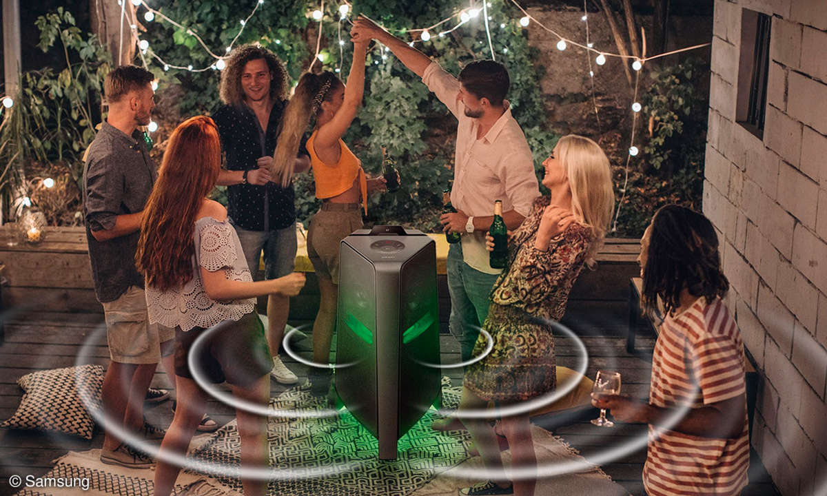 Samsung Sound Tower MX-T70 im Test