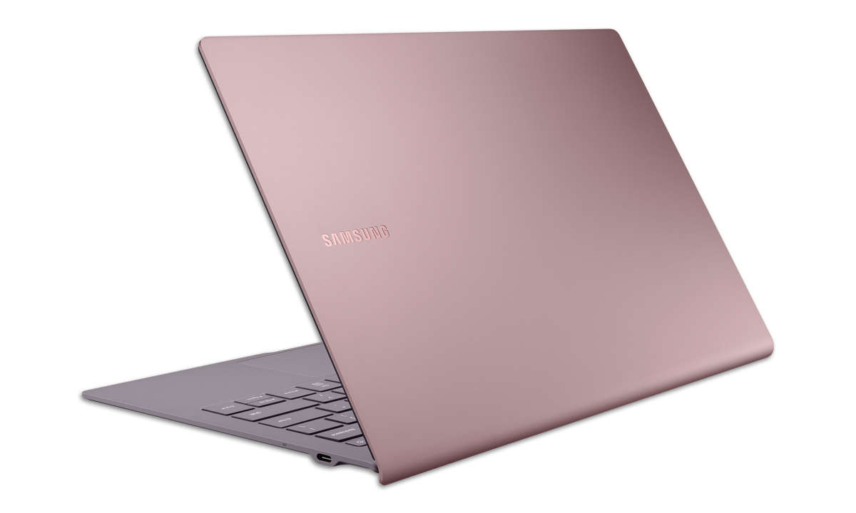 Windows 10 ARM Notebook: Samsung Galaxy Book S - Rückansicht