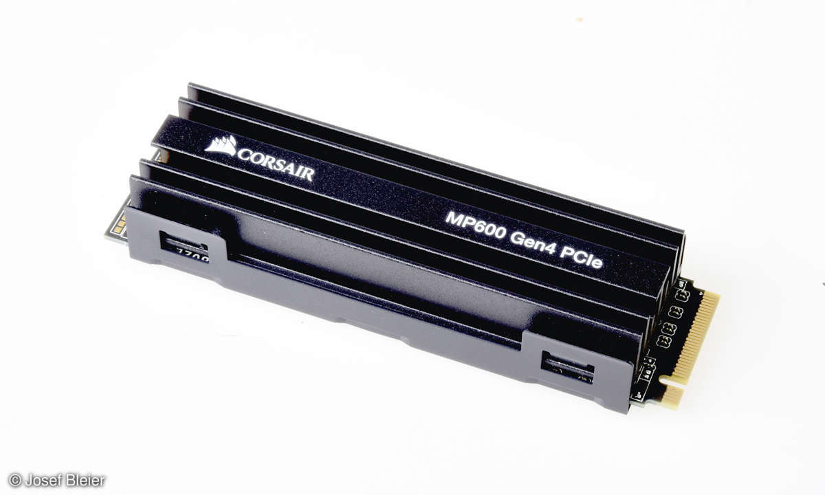 NVMe-SSDs mit PCI-Express 4.0 im Vergleich: Corsair MP600