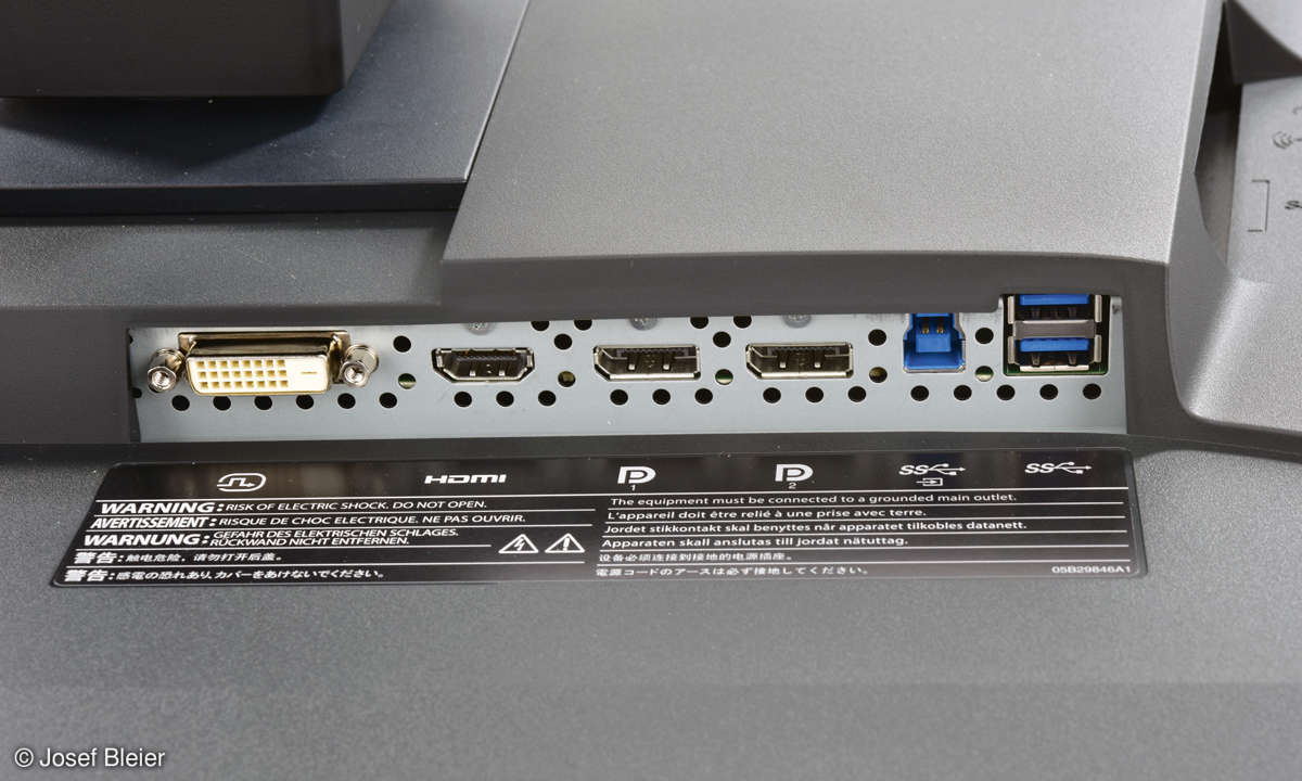 Eizo FlexScan EV2760 Anschlüsse