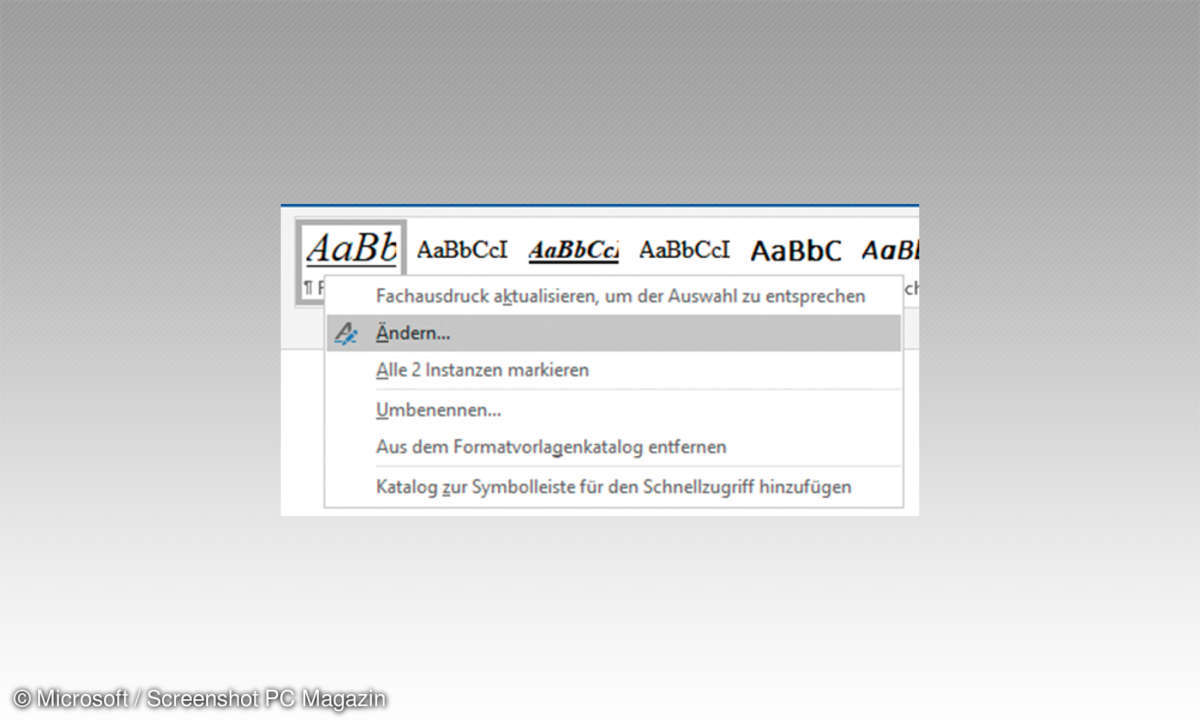 Texte mit Format in Microsoft Word
