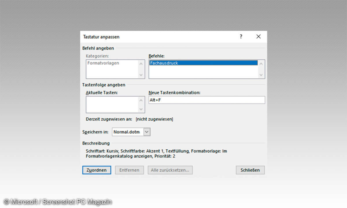 Texte mit Format in Microsoft Word