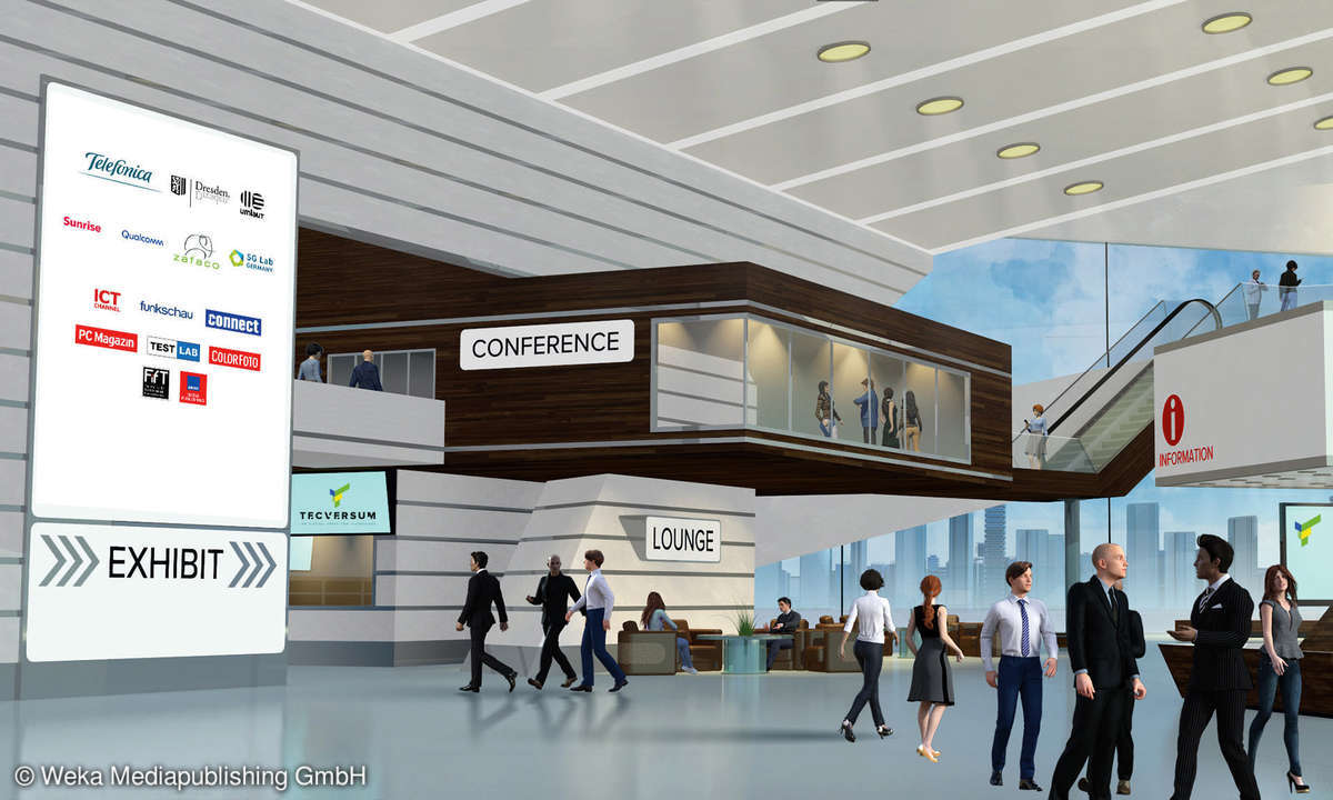 Tecversum Messezentrum Lobby