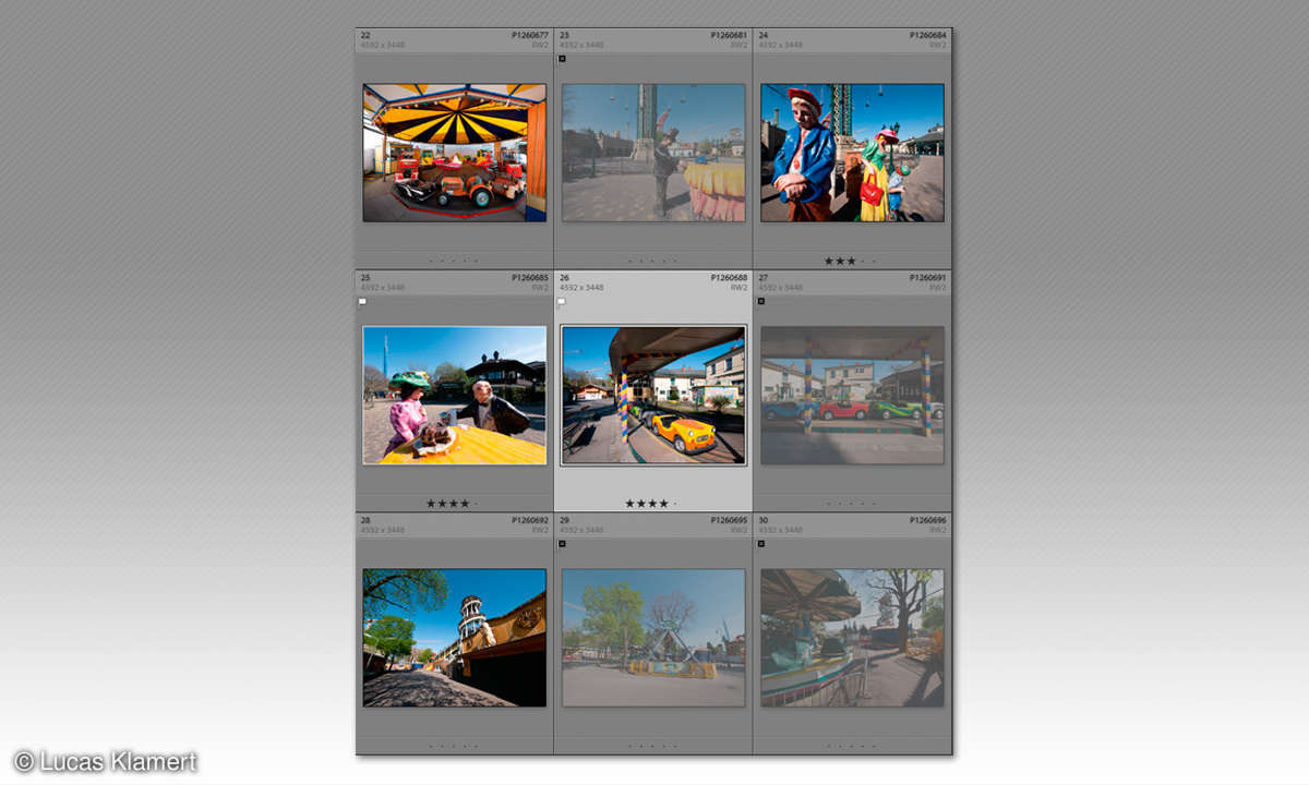 Lightroom Classic Workflow: 2. Bilder sichten