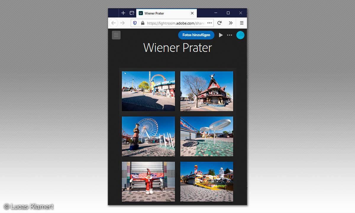 Lightroom Classic Workflow: 5. Bilder online stellen