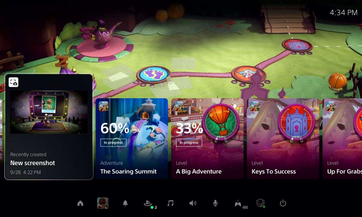 PS5: Sony zeigt die Menüs