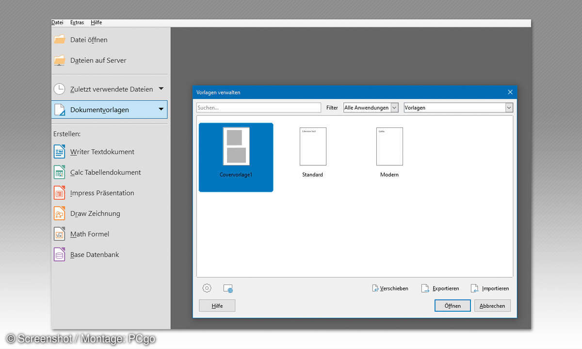 6 LibreOffice Draw: CD/DVD-Einleger - Vorlage
