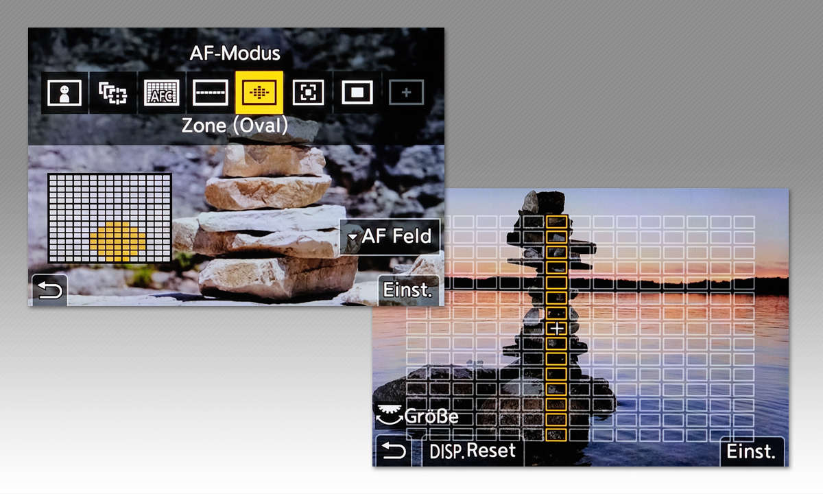 Panasonic Lumix S5 im Test: Screenshots AF