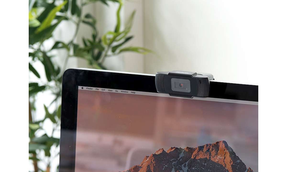 Somikon Full-HD-USB-Webcam mit Mikrofon