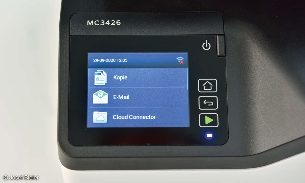 Lexmark MC3426adw im Test - Display