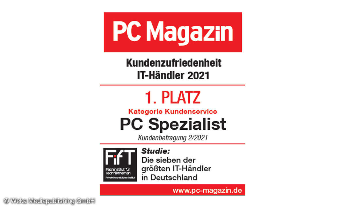 Kundenbarometer IT-Händler 2021: Kategorie Kundenservice - Sieger Siegel