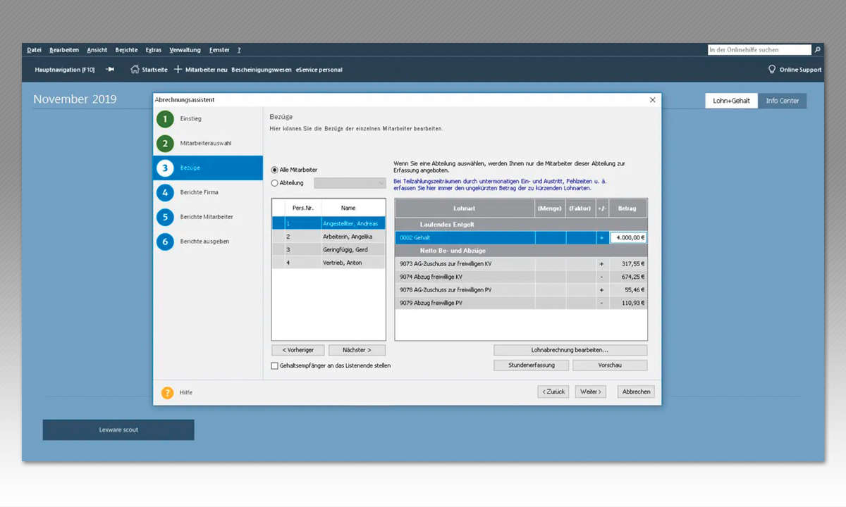 Kaufmännische Software im Vergleich: Lexware financial office