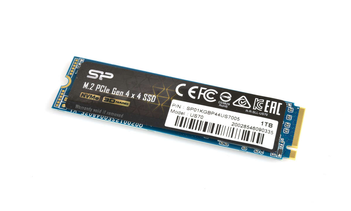 PCIe-4.0-SSDs im Vergleichstest: Silicon Power US70