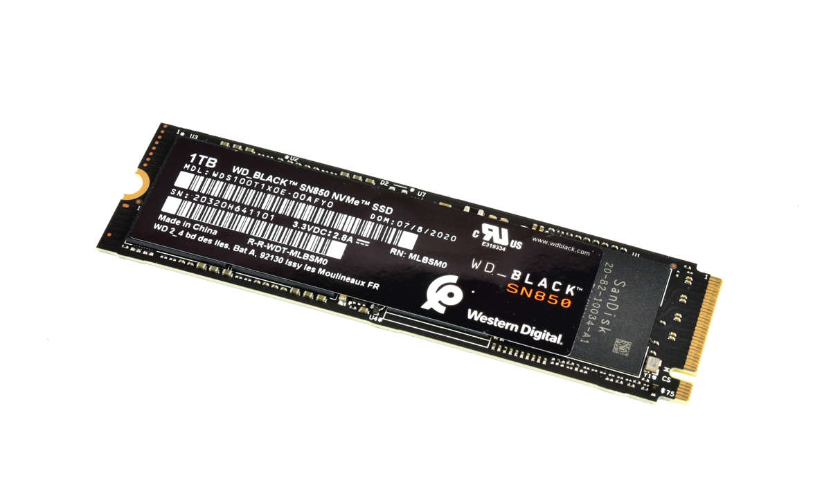 PCIe-4.0-SSDs im Vergleichstest: Western Digital WD_Black SN850