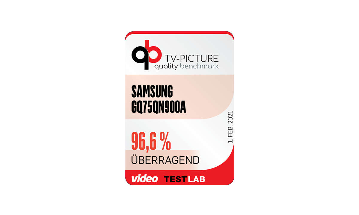 Samsung Mini-LED QN900A im Test - QB TV Picture Siegel_VIDEO