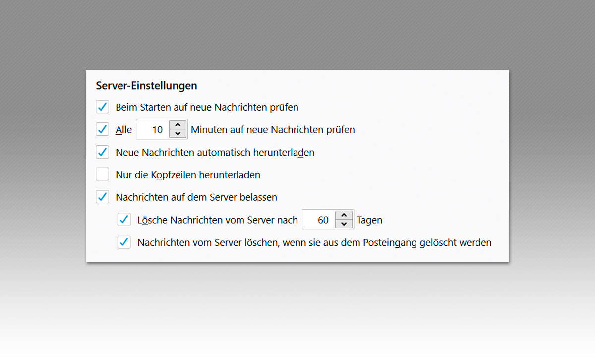 E-Mail-Postfach eifach umziehen: POP3 Postfach Konfiguration