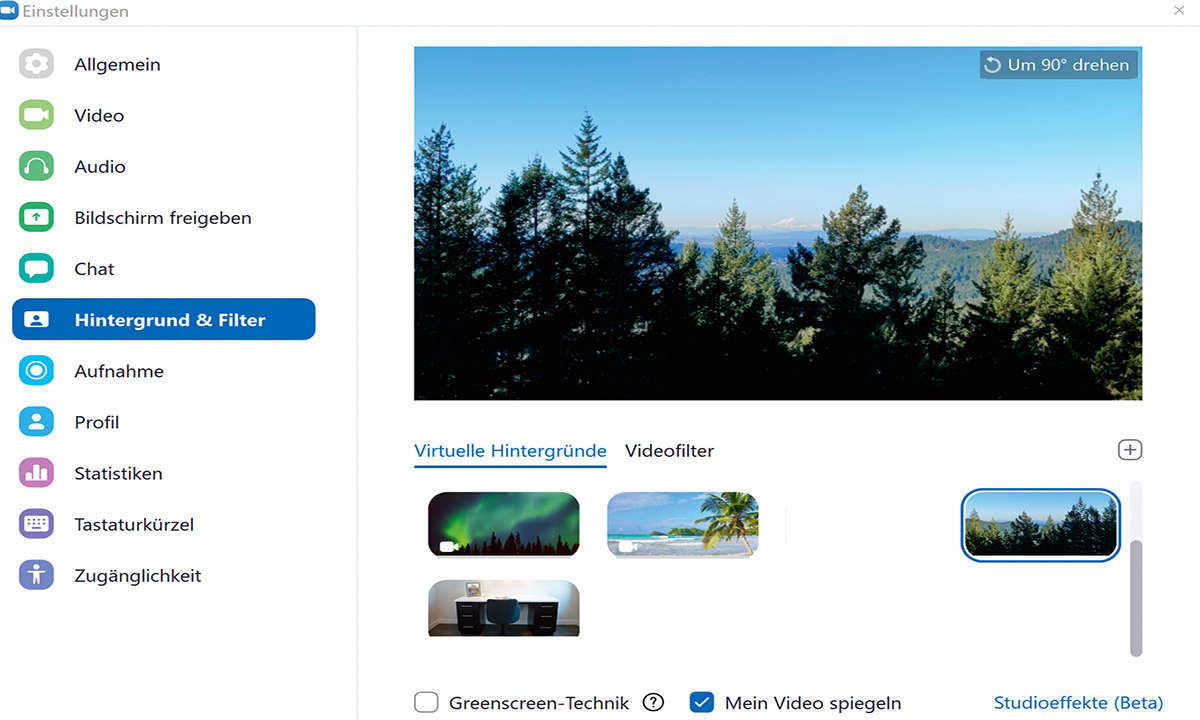 zoom hintergrund