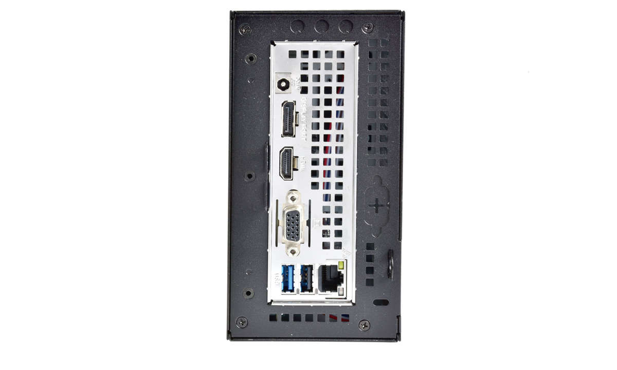 Mini-Homeoffice-PC im Eigenbau: Anschlüsse
