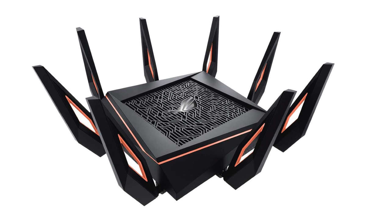 Asus ROG Rapture GT-AX 11000i Wi-Fi-6-Router-Test im