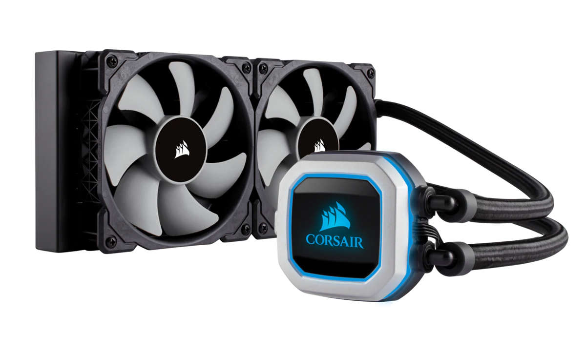 Eine AiO-Wasserkühlung wie beispielsweise von Corsair lässt sich relativ schnell und einfach verbauen.