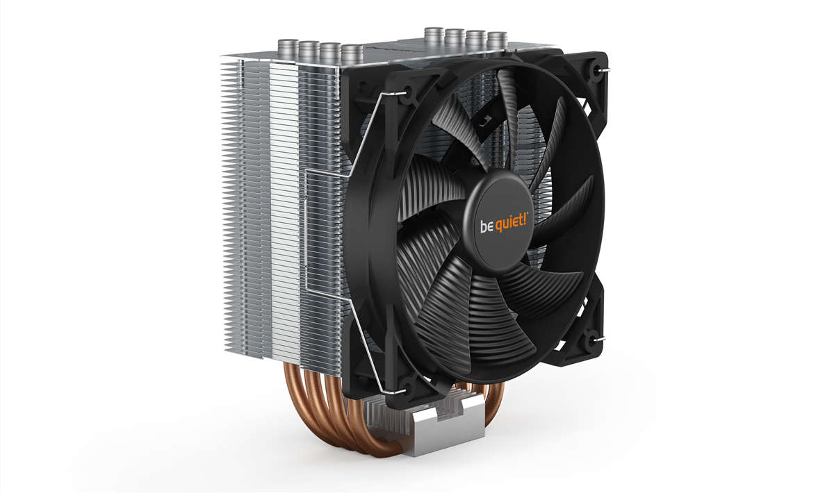 Ein klassischer Luftkühler für CPUs von be quiet.