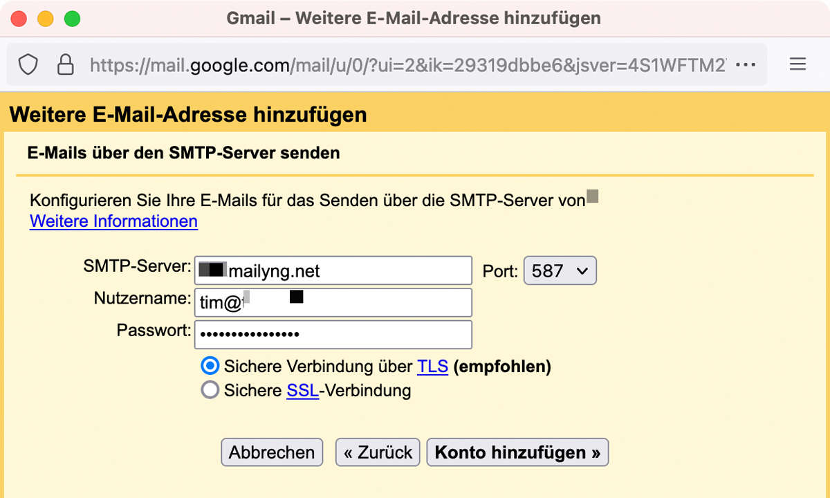 Gmail Alias erstellen