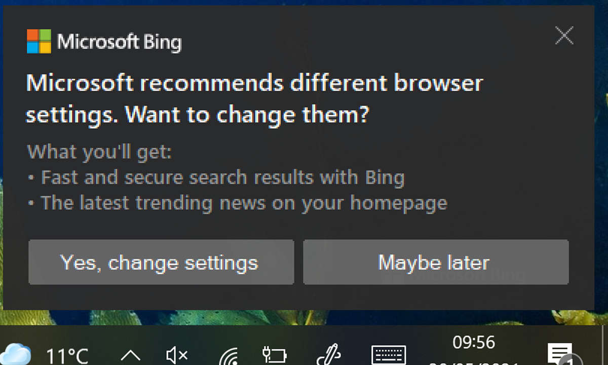 Microsoft blendet Werbung ein. So werden Sie sie los.