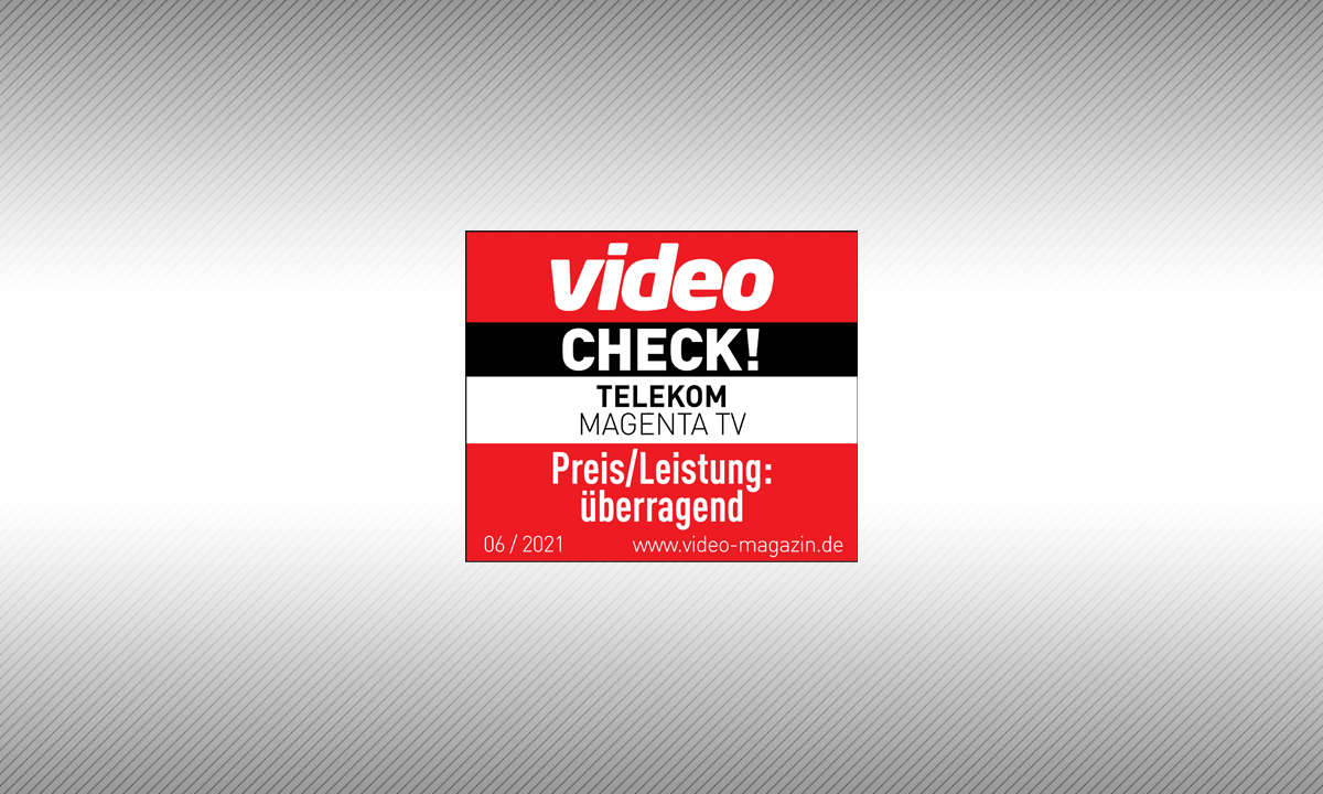 Siegel video CHECK! Telekom MagentaTV 