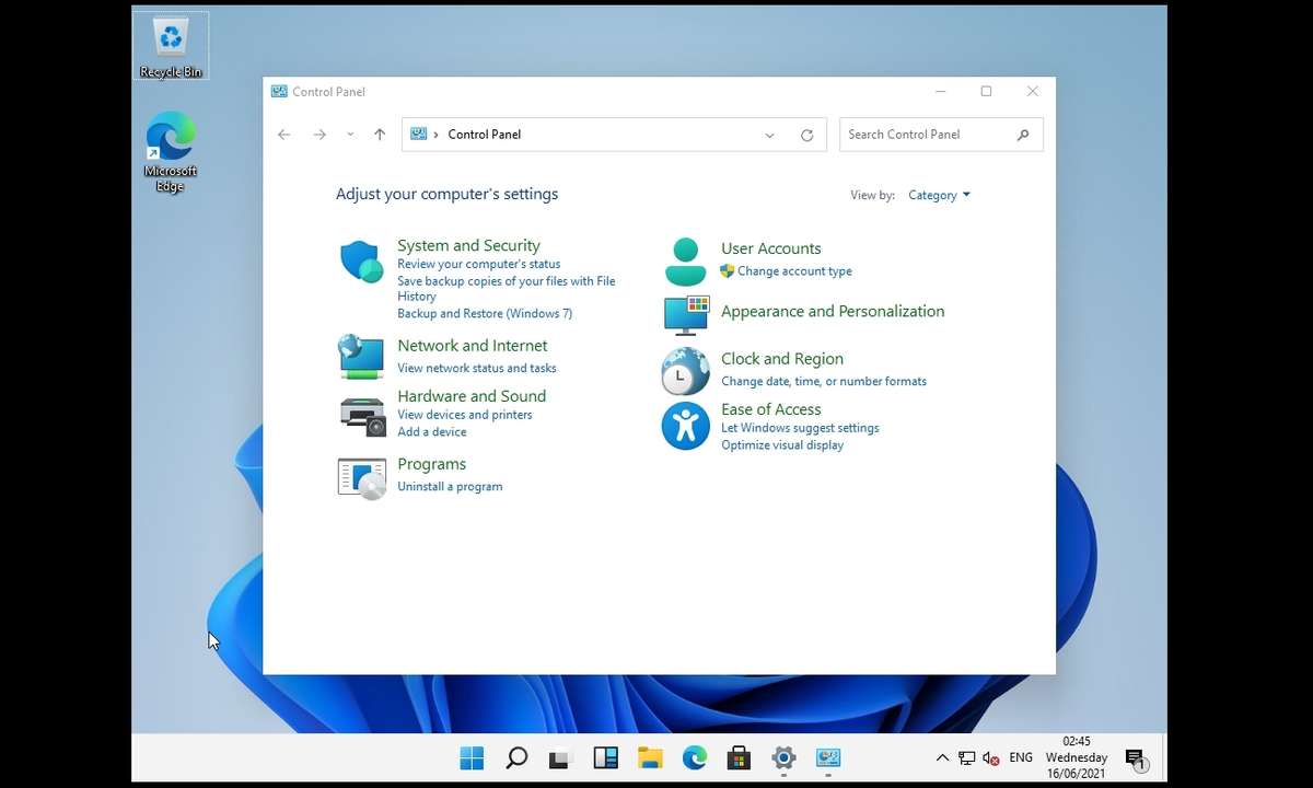 Im Moment ist die Systemsteuerung in Windows 11 noch da.