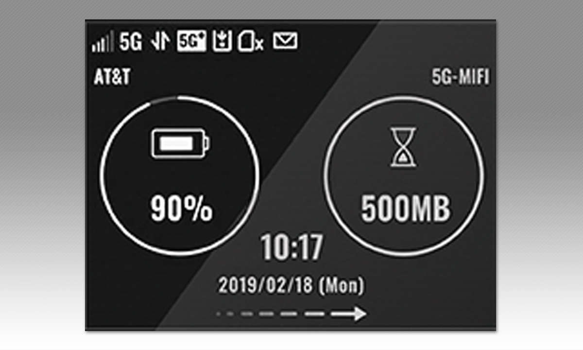 D-Link DWR-2101 im Test - Screenshot Display