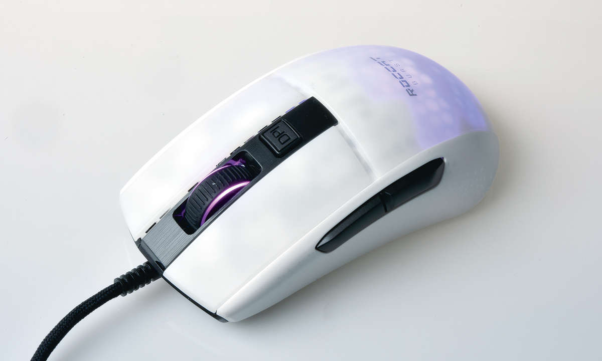 Foto der Roccat Burst Pro in Weiß