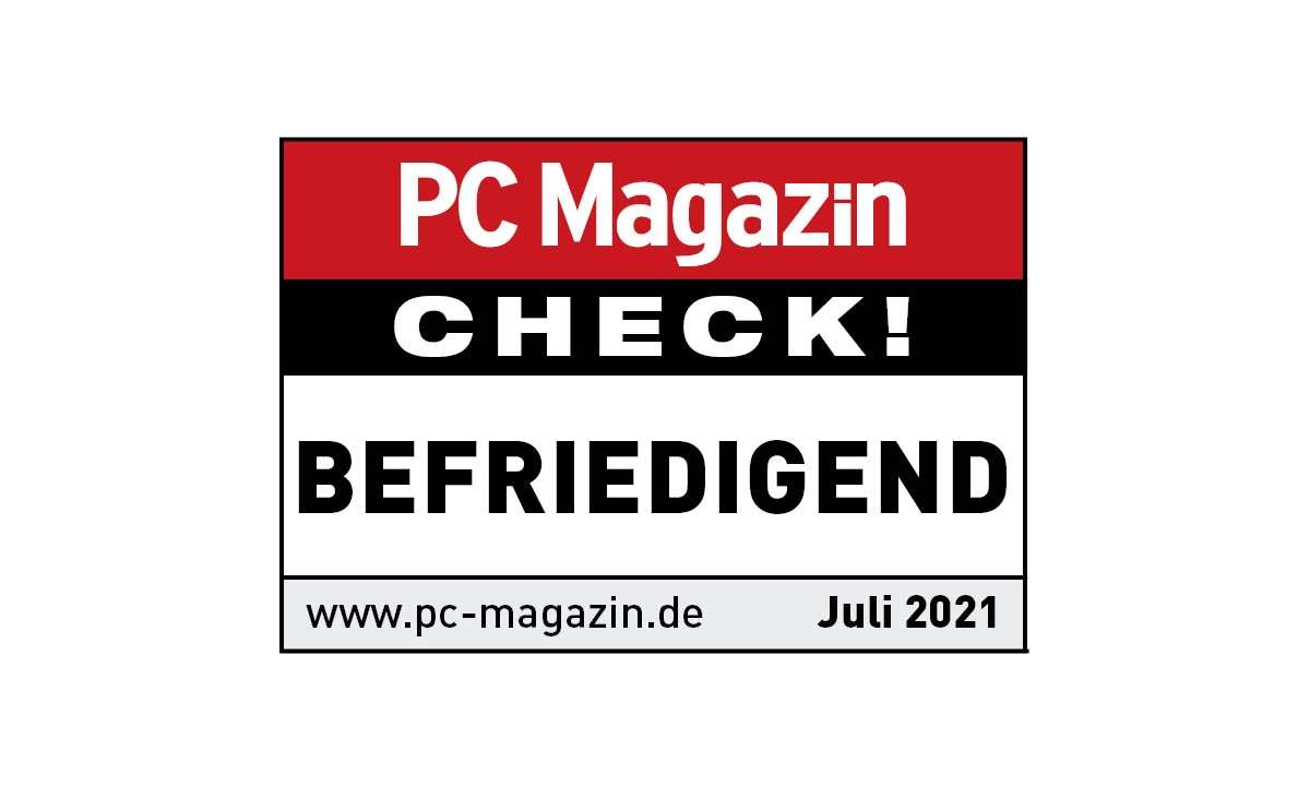PC Magazin Check Befriedigend